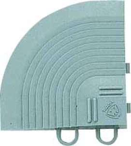 (LINEクーポン有)山崎産業 F-120-FC-GR エバックライナーハードマット(コーナー)GR (代引不可)