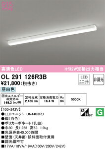 (LINEクーポン有)オーデリック OL291126R3B キッチンライト LED一体型 昼白色 非調光 ODELIC
