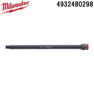 (LINE�N�[�|���L)�~���E�H�[�L�[ 4932480298 SHOCKWAVE IMPACT DUTY 3/8�C���` (9.5mm)�p 250mm �G�N�X�e���V�����o�[ MILWAUKEE
