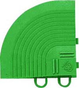 (LINEクーポン有)山崎産業 F-120-FC-G エバックライナーハードマット(コーナー)G (代引不可)