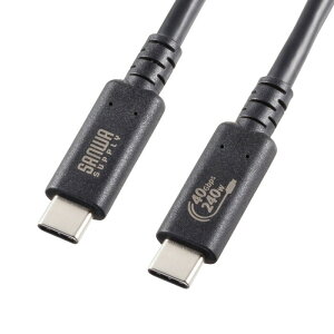 (LINEN[|L)TTvC KU-40GCCPE10 USB40Gbps(USB4 Gen3)Type-C P[u SANWASUPPLY