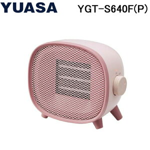(LINEクーポン有)ユアサプライムス YGT-S640F-P コンパクトセラミックヒーター ピンク 暖房 防寒 小型 軽量 電気ファンヒーター YUASAPRIMUS
