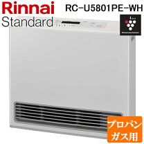 楽天市場】リンナイ ガスファンヒーター rc-u5801pe-の通販