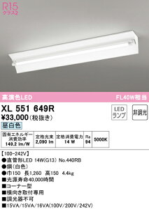 (LINE�N�[�|���L)ODELIC XL551649R �x�[�X���C�g LED�����v �����F �񒲌� �I�[�f���b�N