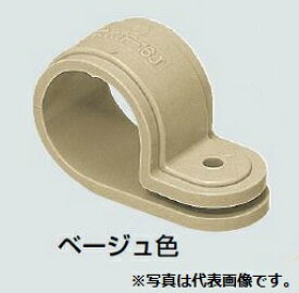(LINEクーポン有)未来工業 KTF-16J PF管片サドル ベージュ(50個入)