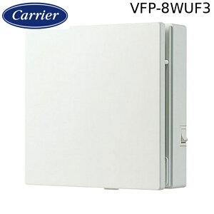 ���{�L�����A VFP-8WUF3 �p�C�v�p�t�@�� 8cm ���C�t�@�� �蓮���p�l���V���b�^�[ �V���L�[�z���C�g ��100 ������ Carrier