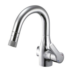 (LINEクーポン有)三栄水栓 EK370EK シングルスプレー混合栓(センサー式) SANEI