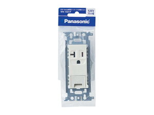 (LINE�N�[�|���L)�p�i�\�j�b�N WN1931P �t���J���[15A�E20A���p�ڒn�R��/P (5�Z�b�g) Panasonic
