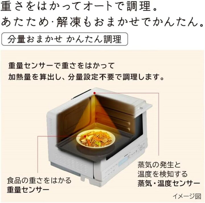 楽天市場】(LINEクーポン有)日立 MRO-S8B(W) ヘルシーシェフ 過熱 