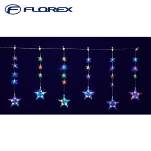 (LINE�N�[�|���L)�t���[���b�N�X KT-3776 6�A���C���{�[�J���[LED �X�^�[�J�[�e�����C�g �C���~�l�[�V���� �N���X�}�X Xmas FLOREX (����s��)