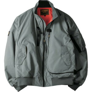 (LINE�N�[�|���L)�N���_���} AV501-401-L AVIREX WORK �A�r���b�N�X ���[�N �t���C�g�h���W���P�b�g �h���� ��ƒ� �A�b�V���O���[ L KURODARUMA