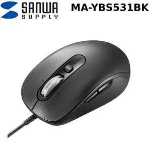 �T�����T�v���C MA-YBS531BK �É��L���}�E�X(�`���g�z�C�[���E�����X�N���[��) SANWA SUPPLY