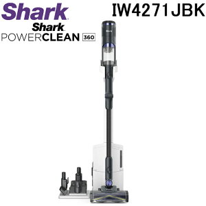 �V���[�N�j���W�� IW4271JBK PowerClean 360 �R�[�h���X�X�e�B�b�N�N���[�i�[ �s���A�u���b�N �����S�~���W�h�b�N 360°�|���@ �n���f�B �N���[�j���O FLEX�@�\ iQ�Z���T�[ �Ɠd �p���[�N���[��360 Shark