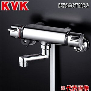 KVK KF800TNS2 �T�[���X�^�b�g���V�����[�@���b�L�����X�g�b�v�V�����[�w�b�h�t(80mm�p�C�v�t) �P�[�u�C�P�[ (����s��)