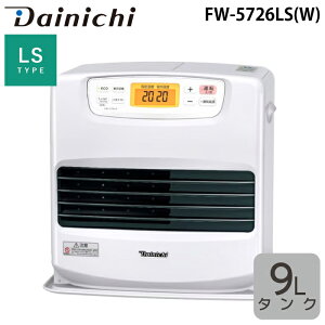 �_�C�j�`�H�� FW-5726LS(W) �ƒ�p�Ζ��t�@���q�[�^�[ LS�^�C�v 9L�^���N (�ؑ�15�� �R���N���[�g20��) ���[���z���C�g(W) �u���[�q�[�^�[ �g�[ �Ɠd Dainichi