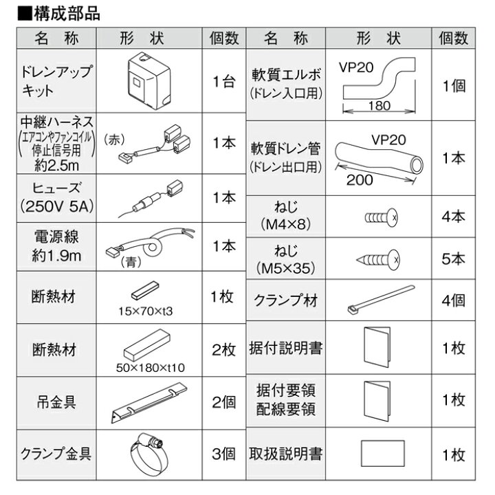 楽天市場】(LINEクーポン有)オーケー器材 K-KDU303KS ドレンアップ 