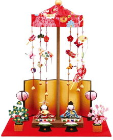 (4/25は抽選で100％P還元)(送料無料)リュウコドウ 雛人形 卓上ミニ輪飾りわらべ雛 日本製 ひな 祭り まつり かわいい おしゃれ 001-0330