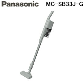 (5/20は抽選で100％P還元)パナソニック MC-SB33J-G パワーコードレス スティック掃除機 セージグリーン サイクロン式 充電式 クリーナー Panasonic