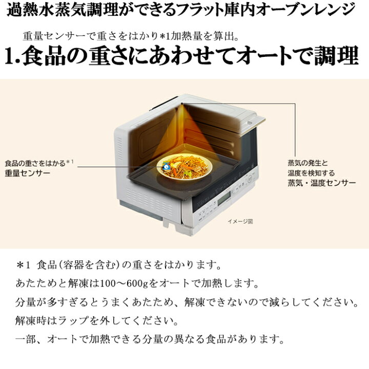楽天市場】(最大400円引クーポン有)日立 MRO-S8A(W) スチームオーブン 