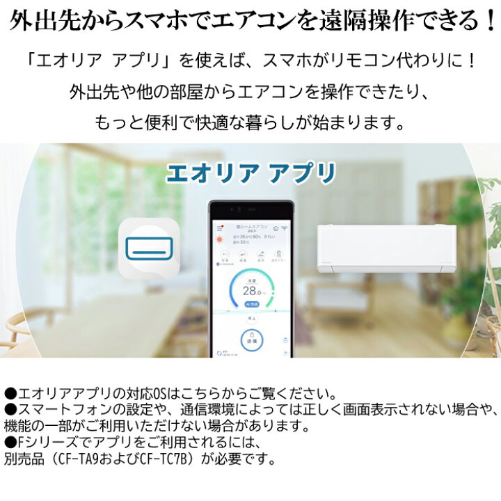 楽天市場】(LINEクーポン有)パナソニック CS-282DFL-W インバーター 