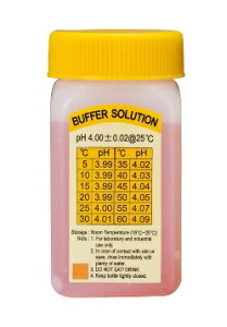 (LINEクーポン有)カスタム B-4 pH校正標準液 pH4.00