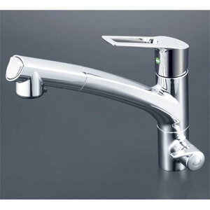 (LINEクーポン有)(送料無料) KVK KM5061NSCEC ビルトイン浄水器用シングルシャワー付混合栓(eレバー)(代引不可)