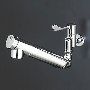 (LINEクーポン有)KVK K1610ZN2 壁付浄水器内蔵自在水栓 (寒冷地用) (代引不可)