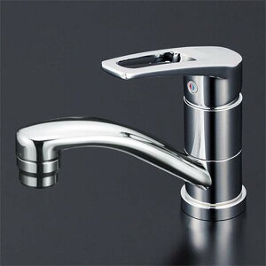 (LINEクーポン有)(送料無料) KVK KM7011T シングル混合栓(代引不可)