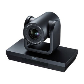 (5/25は抽選で100％P還元)サンワサプライ CMS-V54BK 10倍ズーム搭載会議用カメラ