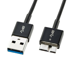 (LINE�N�[�|���L)�T�����T�v���C KU30-AMCSS03K USB3.0�}�C�N���P�[�u��(A-MicroB) 0.3m ��������
