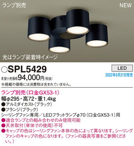 (LINE�N�[�|���L)�p�i�\�j�b�N SPL5429 �V�����f���A�����v�ʔ�GX53 Panasonic