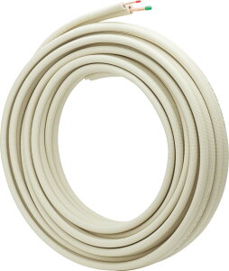 (LINEクーポン有)因幡電工 PC-2430 ペアコイル 銅管及び保温材 空調用被覆銅管空調用ペアタイプ 断熱材厚10mm仕様 INABA