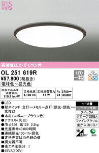 (LINE�N�[�|���L)ODELIC OL251619R �V�[�����O���C�g LED��̌^ �d���F�`�����F �����E���F �I�[�f���b�N