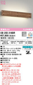 (LINEクーポン有)(送料無料) ODELIC OB255216BR ブラケットライト LED一体型 電球色〜昼光色 Bluetooth対応 オーデリック