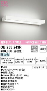 (LINEクーポン有)(送料無料) ODELIC OB255243R ブラケットライト LED一体型 昼白色 非調光 オーデリック