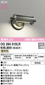 (LINEクーポン有)(送料無料) オーデリック OG264010LR エクステリアライト LED一体型 電球色