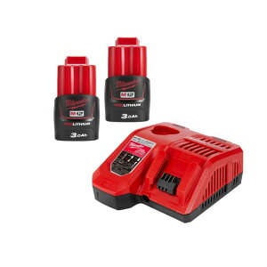 (LINE�N�[�|���L)�~���E�H�[�L�[ M12-18-NRG-302-JP M12 (2) 3.0Ah FC�X�^�[�g�L�b�g MILWAUKEE