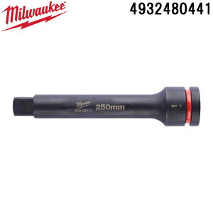 (LINE�N�[�|���L)�~���E�H�[�L�[ 4932480441 SHOCKWAVE IMPACT DUTY 1�C���` (25.4mm)�p 250mm �G�N�X�e���V�����o�[ MILWAUKEE