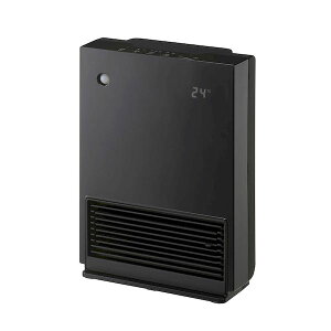 (LINEクーポン有)ユアサプライムス YKT-S1200EM(K) 人感・温度センサー付大風量セラミックヒーター 温度表示画面 暖房 防寒 YUASAPRIMUS