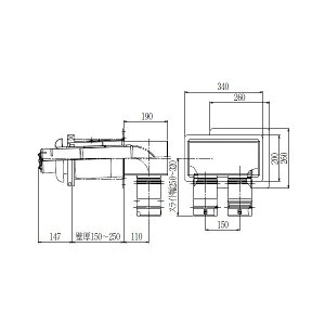 (LINE�N�[�|���L)�p���} WTG-100BL-2N �����핔�� Paloma