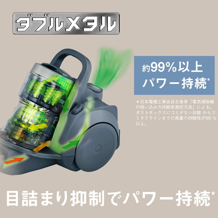 Panasonicサイクロン掃除機MC-SR41K