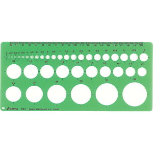 (LINEクーポン有)シンワ測定 66002 テンプレートTA-1E SHINWA