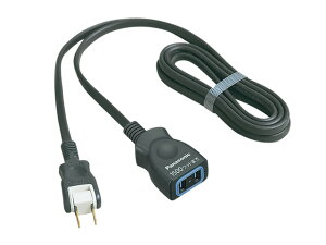 (LINEクーポン有)パナソニック WHA4912BP 延長コードX(安全設計扉・パッキン付) (2mコード付) (ブラック) Panasonic