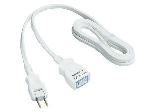 (LINEクーポン有)パナソニック WHA4912WP 延長コードX(安全設計扉・パッキン付) (2mコード付) (ホワイト) Panasonic