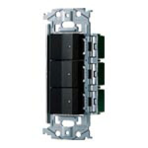 (LINE�N�[�|���L)�p�i�\�j�b�N WNSS51555B SO�[STYLE�����X�C�b�`�Z�b�g�ق���X�C�b�`C×3 �}�b�g�u���b�N Panasonic