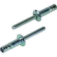 (LINEクーポン有)エビ SNS64095 高強度ブラインドリベット Sボルト(丸頭) Φ6.4/板厚9.5mm (250本入) リ…