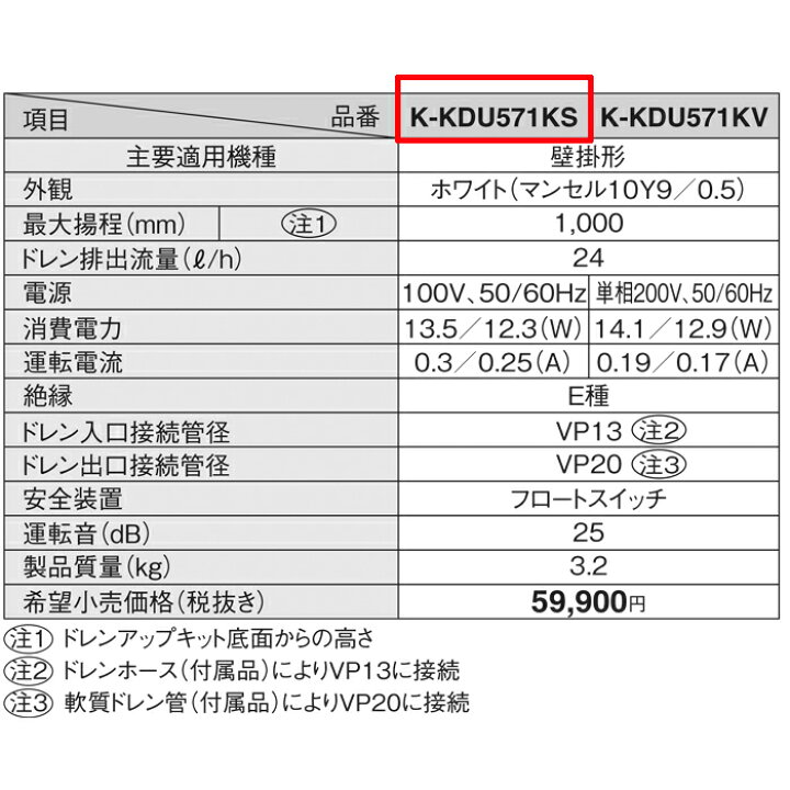 楽天市場】(3/25は抽選で100％P還元)オーケー器材 K-KDU571KS ドレン 