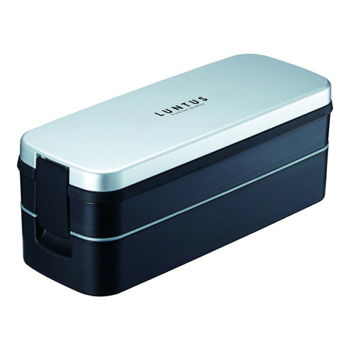 楽天市場】弁当箱 ランタスFL ランチボックス 2段 820ml シルバー SS 