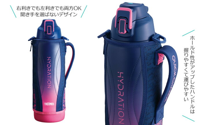 楽天市場 サーモス 水筒 真空断熱スポーツボトル 1 5l ネイビーピンク Nv P Fht 1501f Thermos 保冷 スポーツ 子ども 子供 カバー付き 遠足 運動会 通学 小学生 男の子 女の子 生活雑貨マーケット マスト