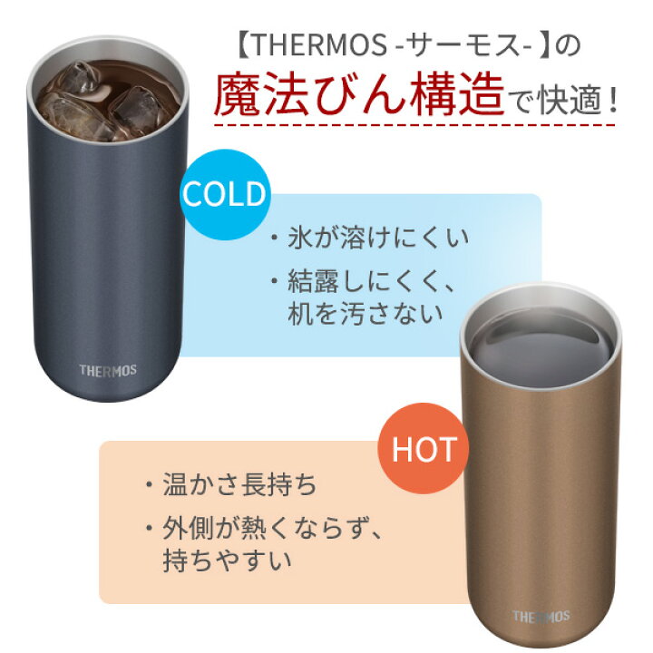 楽天市場】サーモス 軽量型 真空断熱タンブラー 420ml JDW-420S/JDW 